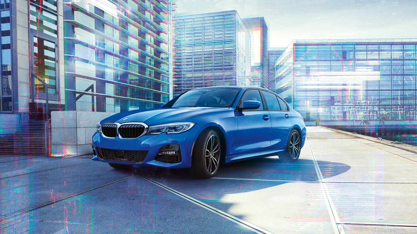 2020 BMW 3 Series 330i Portimao Blue Exterior Front View 2020 BMW 3 Series 330i Portimao Blue Exterior Front View